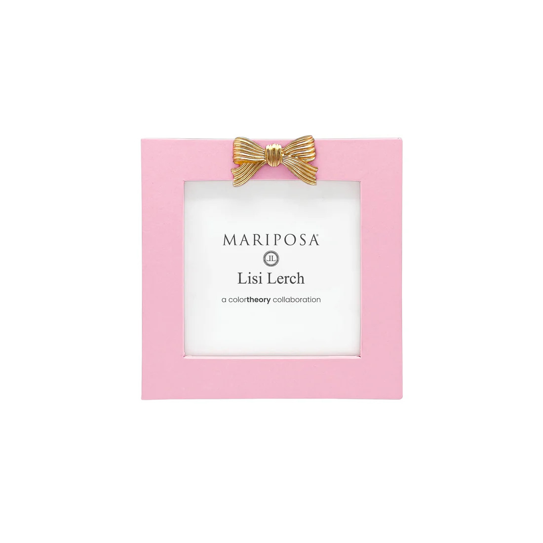 Bow Pink 4x4 Frame | Mariposa