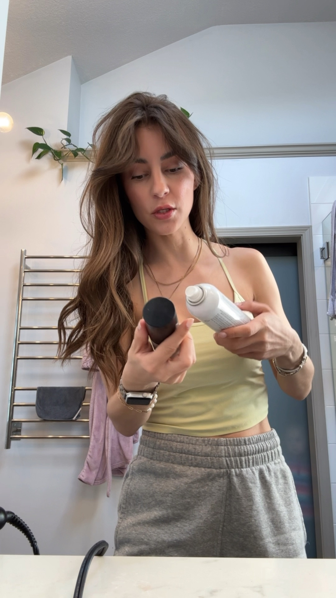 My fav heat protectant and hair spray !