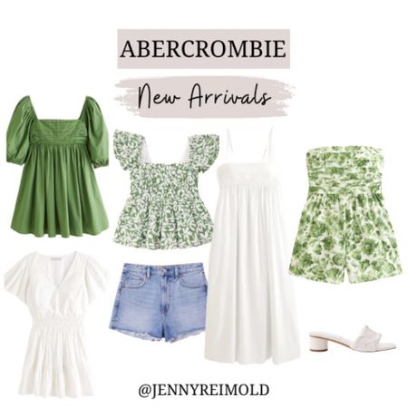 It's the pieces that work .... in the GREEN capsule from the Abercrombie sale. 

#LTKunder100 #LTKsalealert #LTKunder50