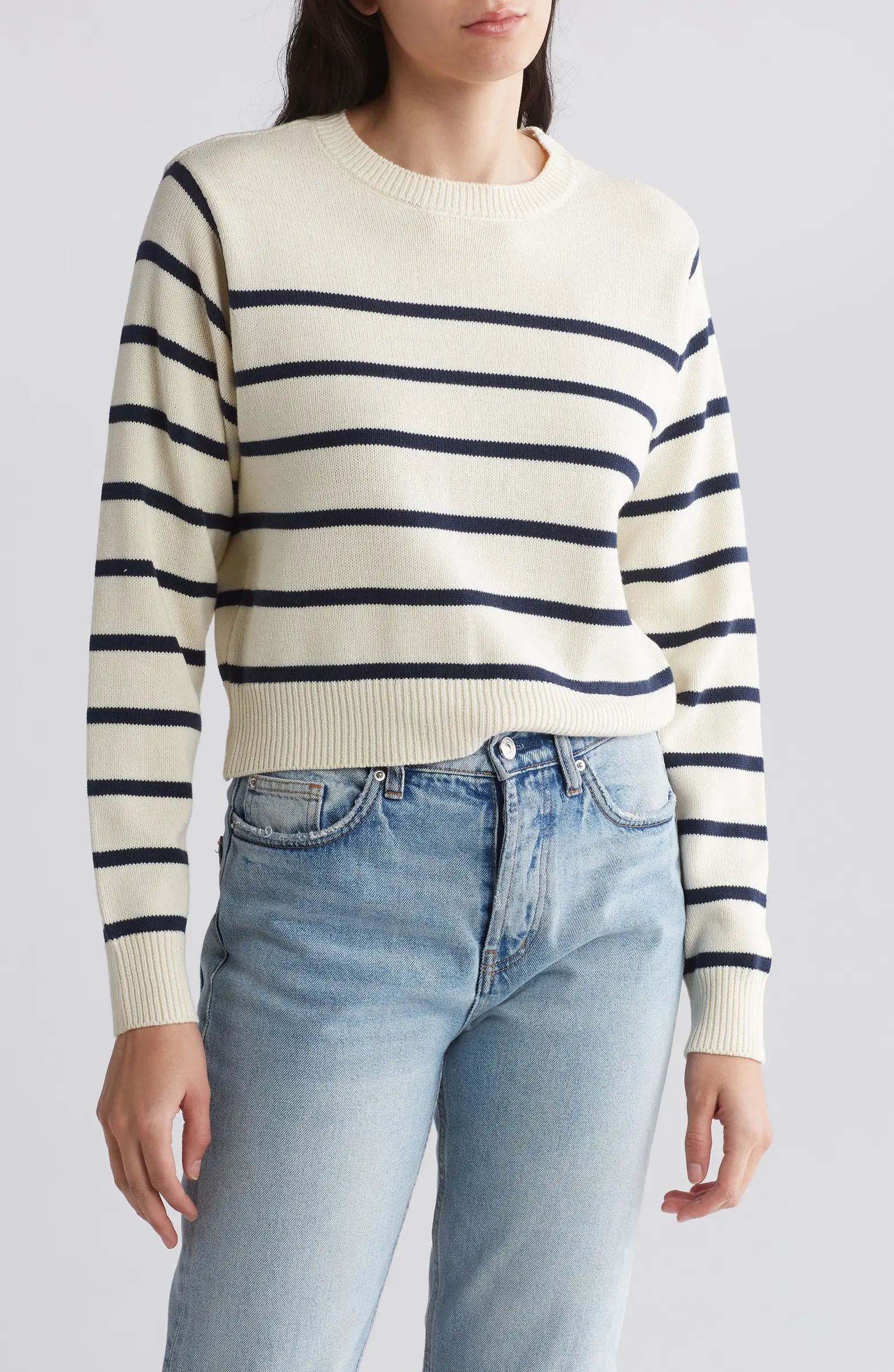 Stripe Knit Pullover | Nordstrom Rack