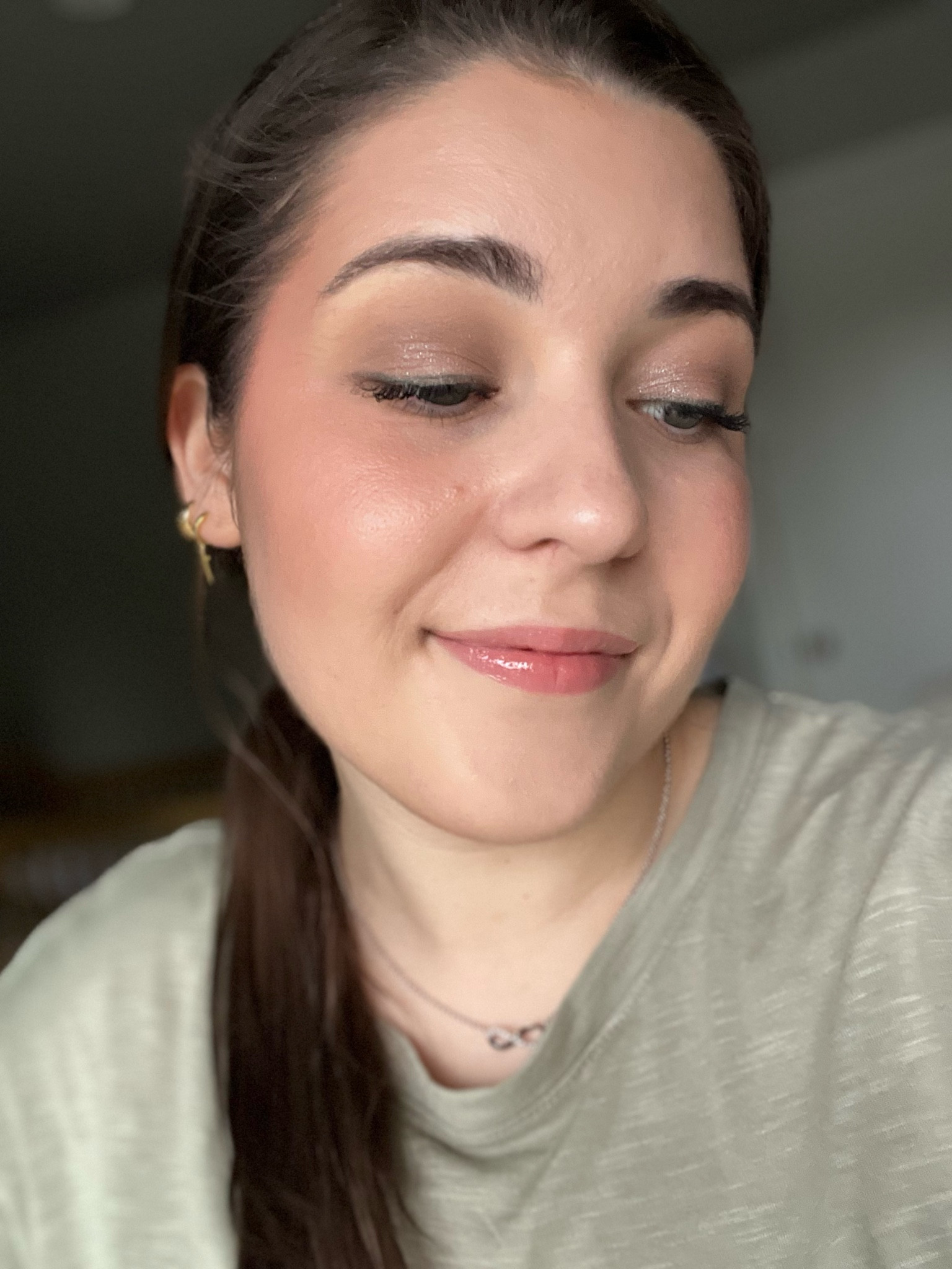 Plus crunchi pink liquid blush :)