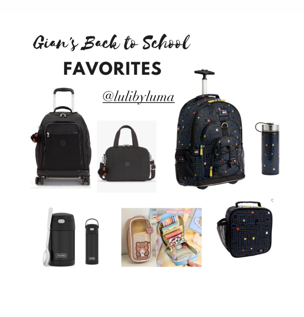 Gian’s Back to School Favorites! 
#Backtoschool 

#LTKkids #LTKfamily #LTKFind