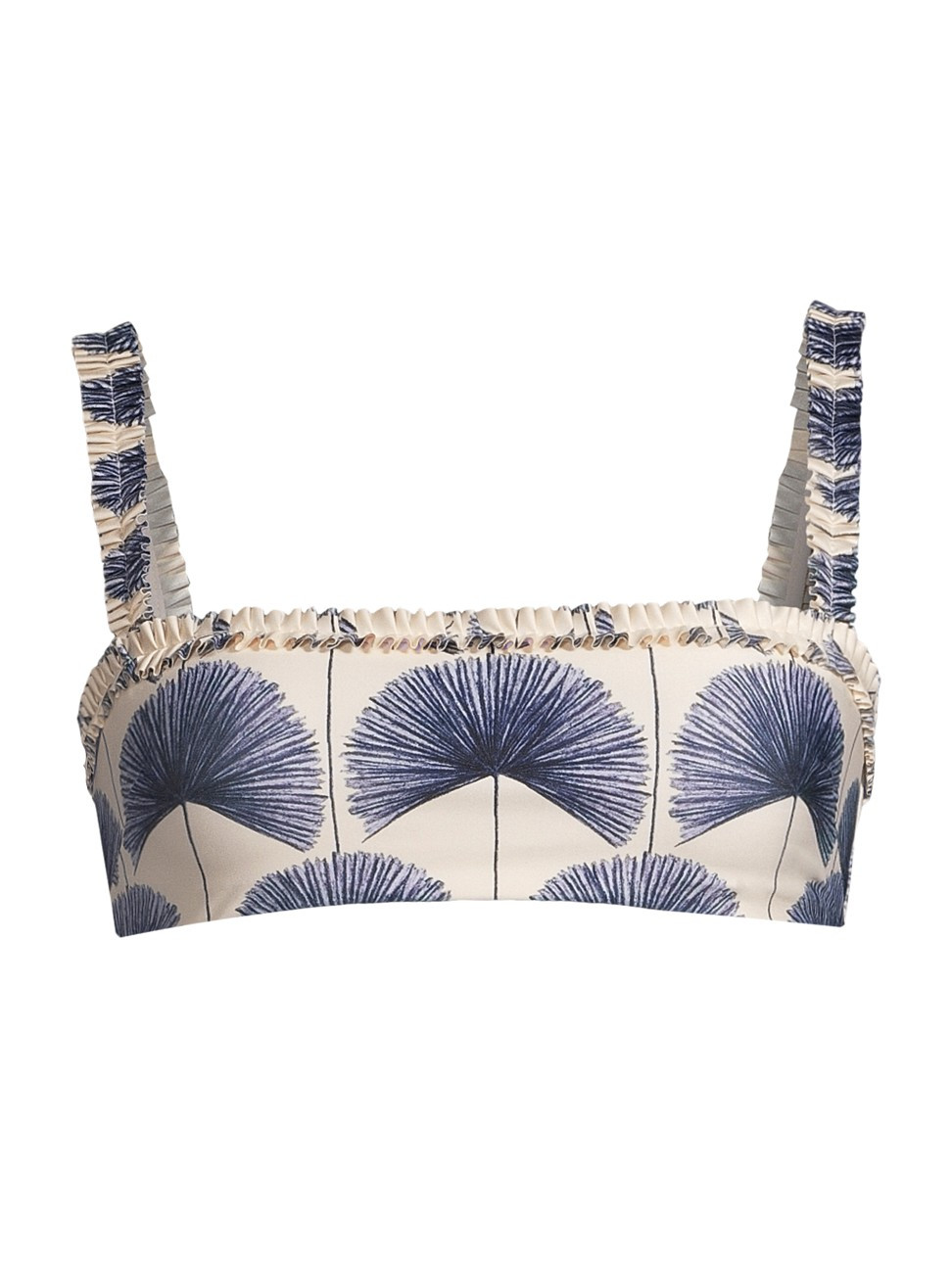Olmo Palma Printed Bikini Top | Saks Fifth Avenue