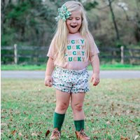 Lucky X4 © | Kids St Patrick's Day Shirts St. Patty's Shirt Paddy's Baby Patricks | Etsy (US)