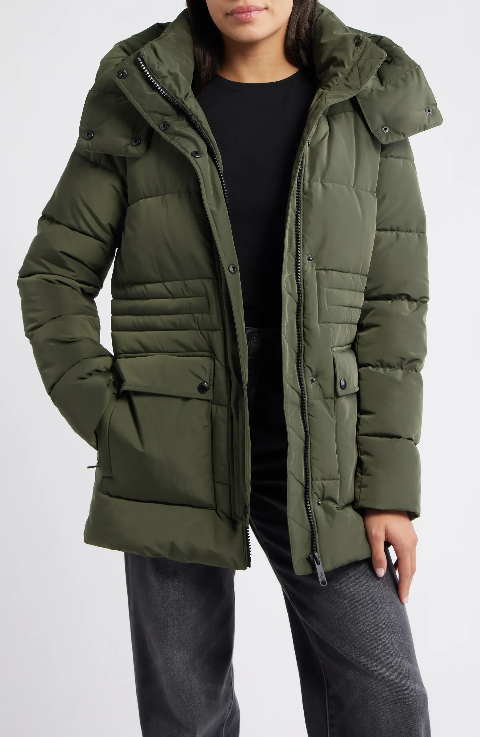 Sam Edelman Parka with Removable Hood | Nordstrom | Nordstrom