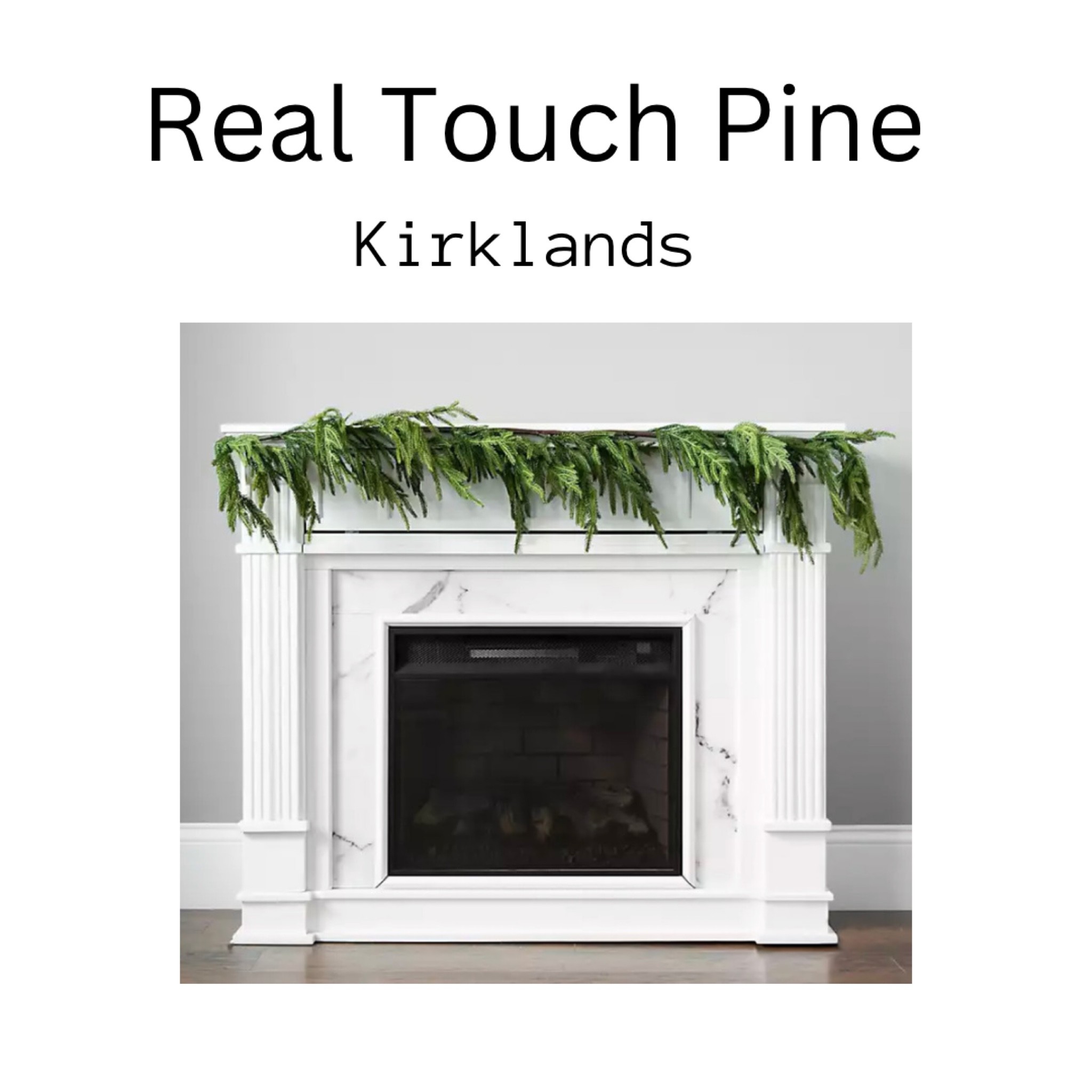 Real touch Pine Garland

#christmasdecor
#Garland

#LTKhome #LTKHoliday #LTKSeasonal