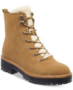 indigo rd. Izma Faux-Fur Hiker Booties Women's Shoes | Macys (US)