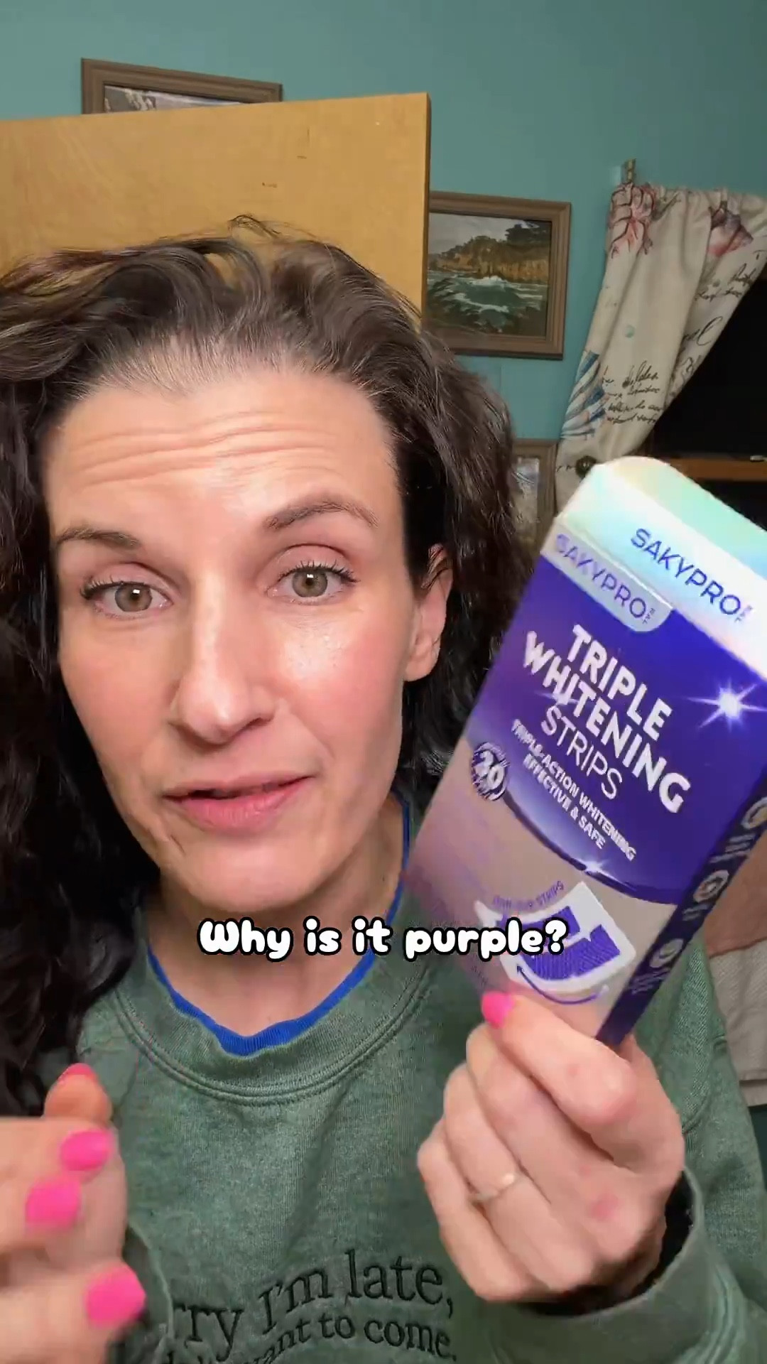 Sakyproral Purple Whitening Strips

https://www.tiktok.com/t/ZP8xF1PVJ/

#LTKmorningroutine #LTKselfcare #LTKOver40