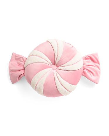 20x20 Oversized Candy Swirl Shaped Pillow | TJ Maxx