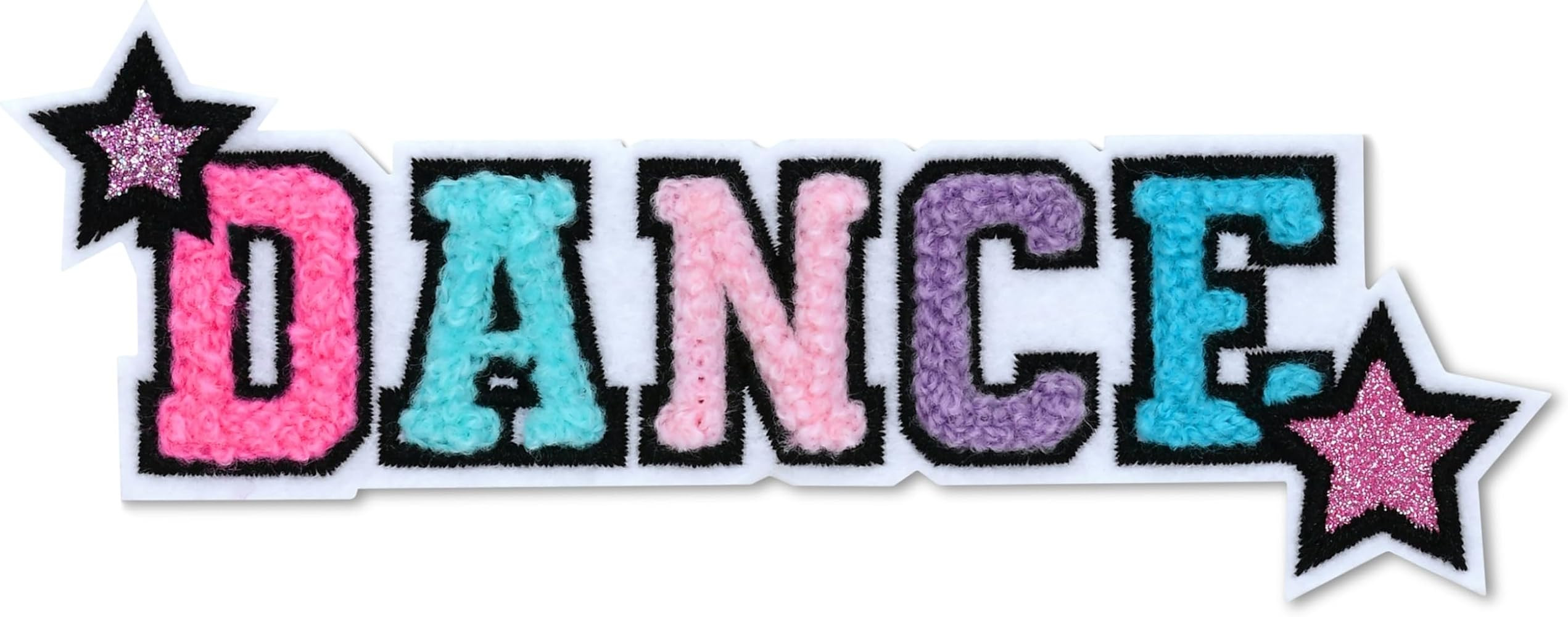iscream Dance Chenille and Embroidered Accent Adhesive Back Patch | Amazon (US)