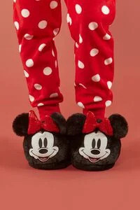 Disney Minnie Mouse House Slippers | Forever 21 | Forever 21 (US)