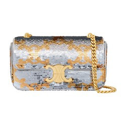 Chain shoulder bag triomphe in triomphe sequins - CELINE | 24S (APAC/EU)