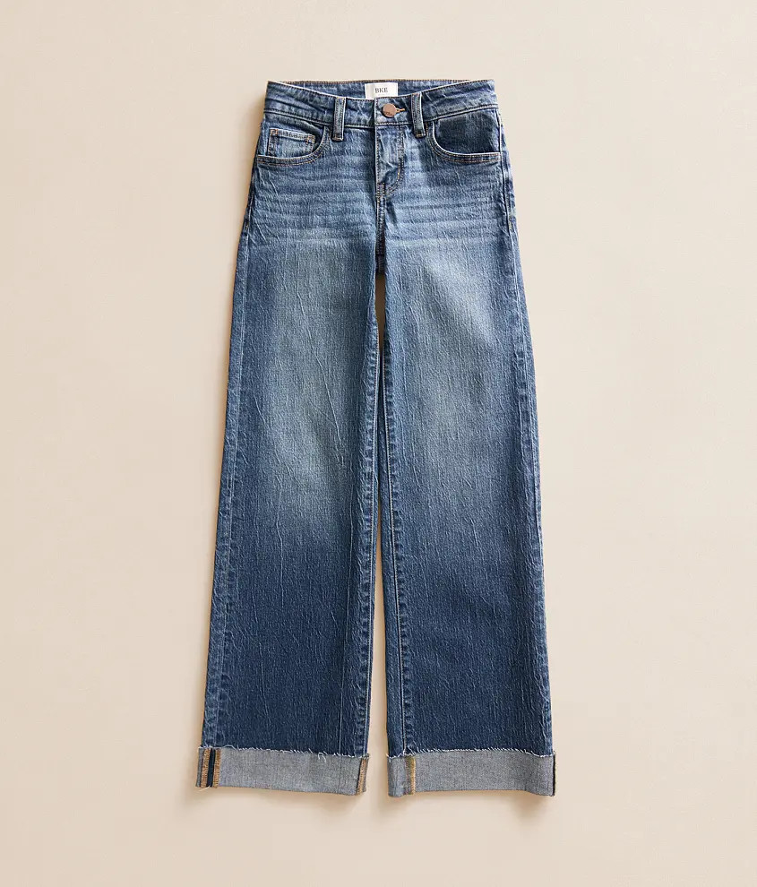 Girls - Mini Andi Wide Leg Stretch Jean | Buckle