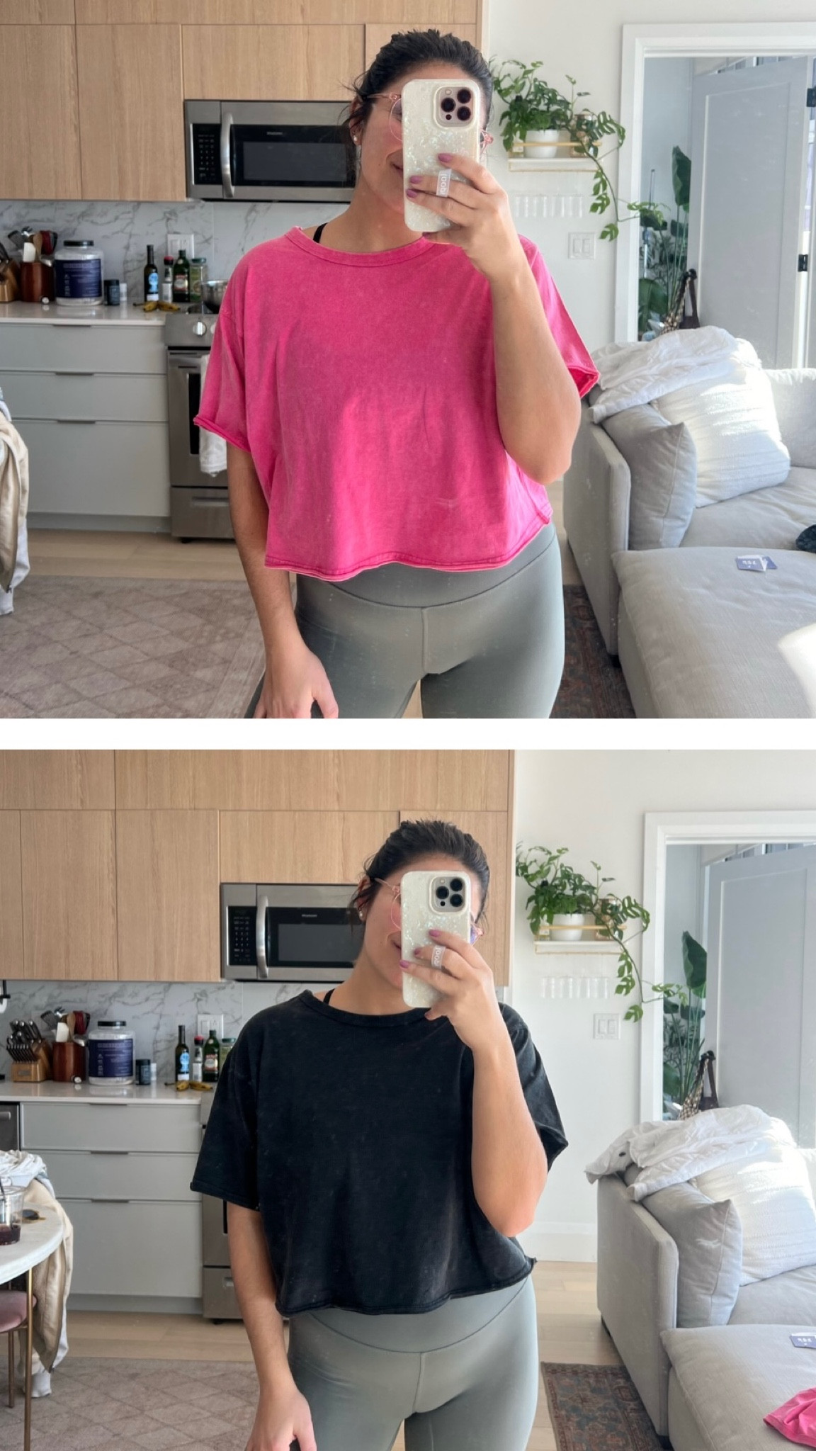 Cute + simple workout T-shirts from targets joy lab brand! Super comfy and remind me so much of what I have from Free People movement. Only $20! True to size, wearing M’s. Can size up for length! 

#LTKfindsunder50 #LTKfitness #LTKstyletip