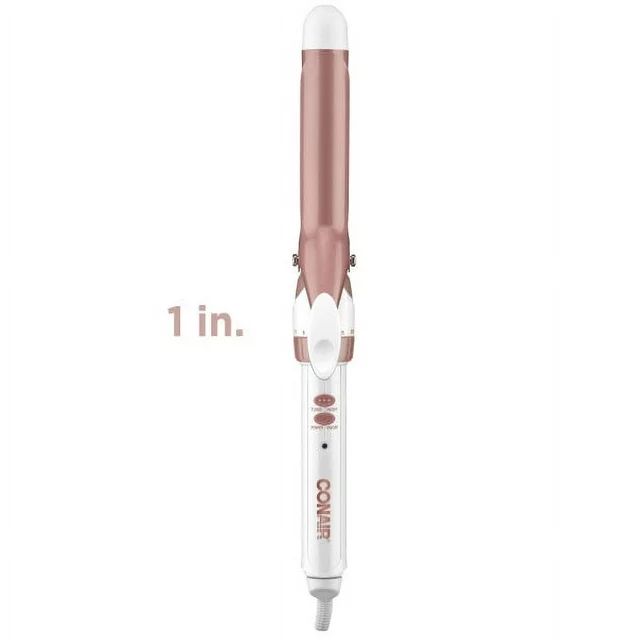 Conair Double Ceramic Curling Iron, 1.0-inch, Rose Gold, CD701GN | Walmart (US)