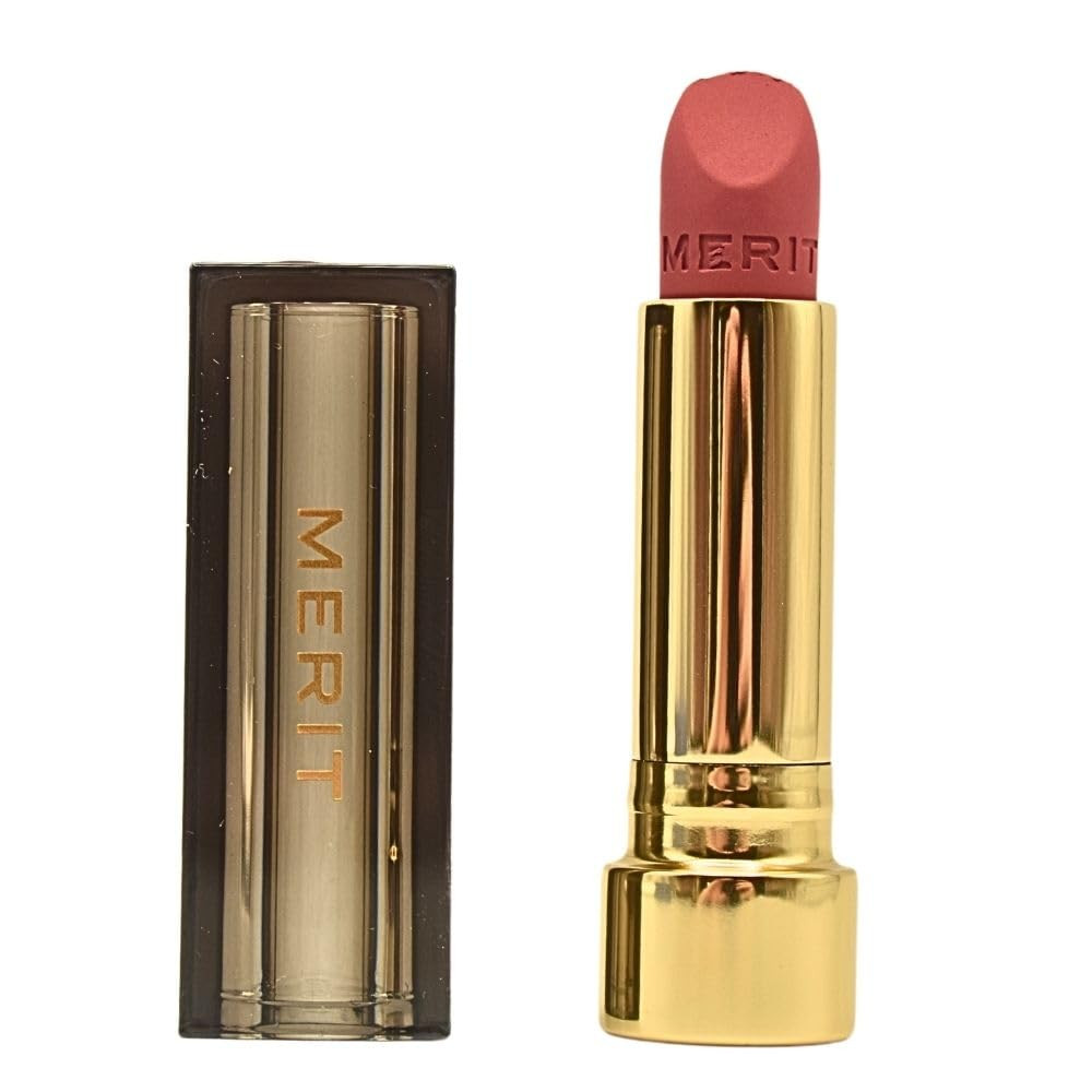 Merit Signature Lip Lightweight Matte Lipstick - 0.10 oz / 3 g (Sunday (pink), standard) | Amazon (US)