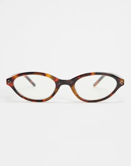 Oval Blue Light Glasses | Glassons (Australia)