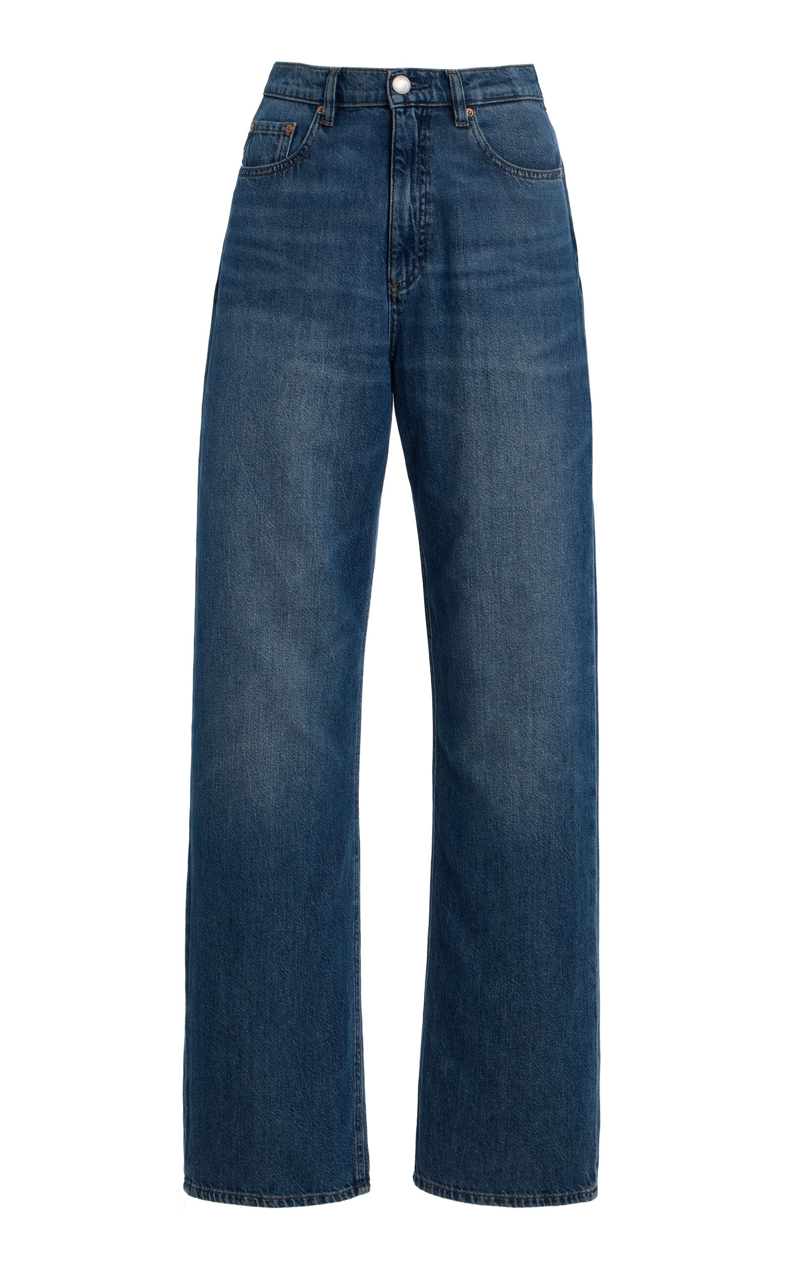 Karmine Aura High-Rise Wide-Leg Jeans | Moda Operandi (Global)