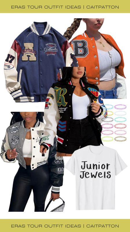 Go back to high school for the Fearless era! You Belong With Me inspired outfit ideas for the Eras Tour!

You Belong With Me outfit, junior jewels tee, letterman jacket, varsity jacket, high school varsity jacket, high school letterman jacket, 00s choker, stretchy choker, eras tour outfit idea, eras tour outfit, fearless outfit idea, fearless outfit, fearless era outfit idea, fearless era outfit, fearless eras outfit, fearless eras outfit idea, taylor swift eras tour outfit, taylor swift eras tour outfit idea, taylor swift fearless outfit, Taylor swift fearless outfit idea 

#LTKfindsunder50 #LTKstyletip #LTKfindsunder100