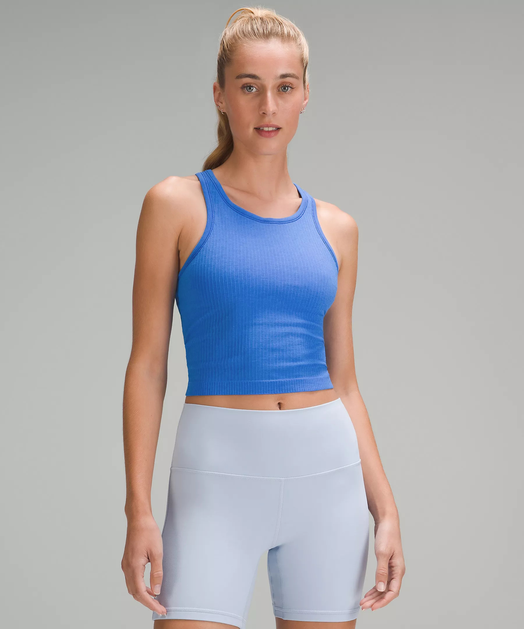 Ebb to Street Cropped Racerback Tank Top | Women's Sleeveless & Tank Tops | lululemon | Lululemon (US)