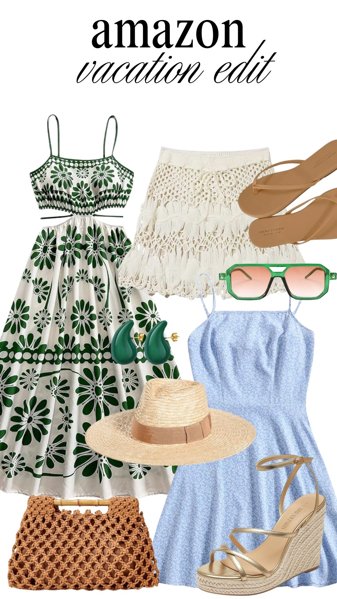 Affordable vacation looks and all from Amazon! ✨

Spring outfit, summer outfit, vacation looks, vacation edit, what to wear

#LTKgrwm #LTKSeasonal #LTKootd