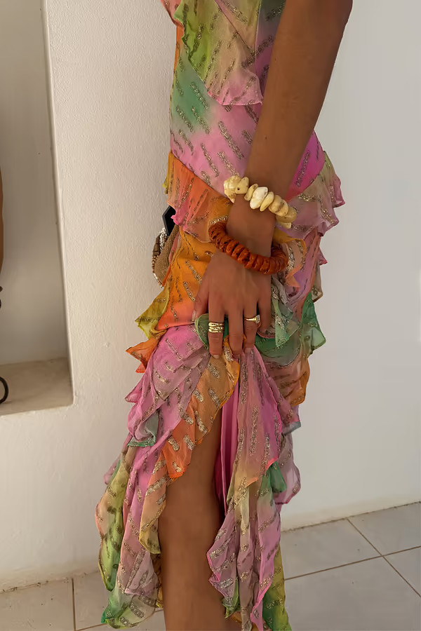 Ombre Jacquard Faro Dress | Never Fully Dressed (UK & IE)