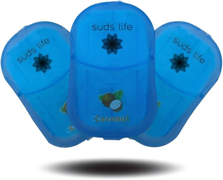 Suds Life Paper Soap Sheets (150 sheets) Orange, Coconut, Lavender Portable Travel Soap Sheets, C... | Amazon (US)