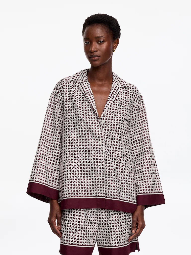 Camisa de mezcla de lyocell | H&M (FR, IT, ES, PT, BE)