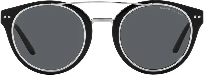 49mm Round Sunglasses | Nordstrom