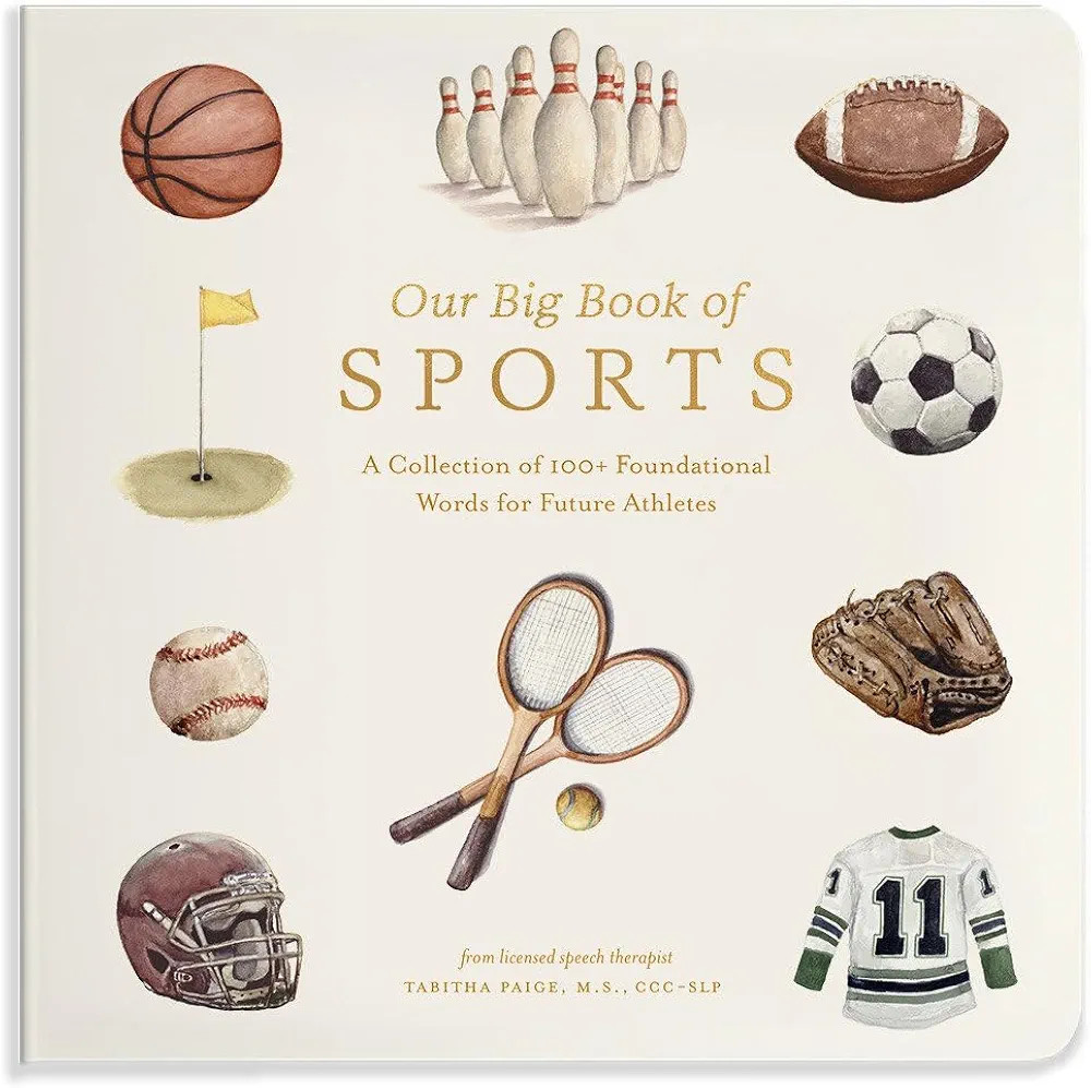 Our Big Book of Sports: A Collection of 100+ Foundational Words for Future Athletes (Tabitha Paig... | Amazon (US)