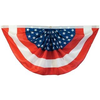 In the Breeze Center Stars Printed Bunting, 2 x 4, Fourth of July Décor, 3710 | Michaels | Michaels Stores