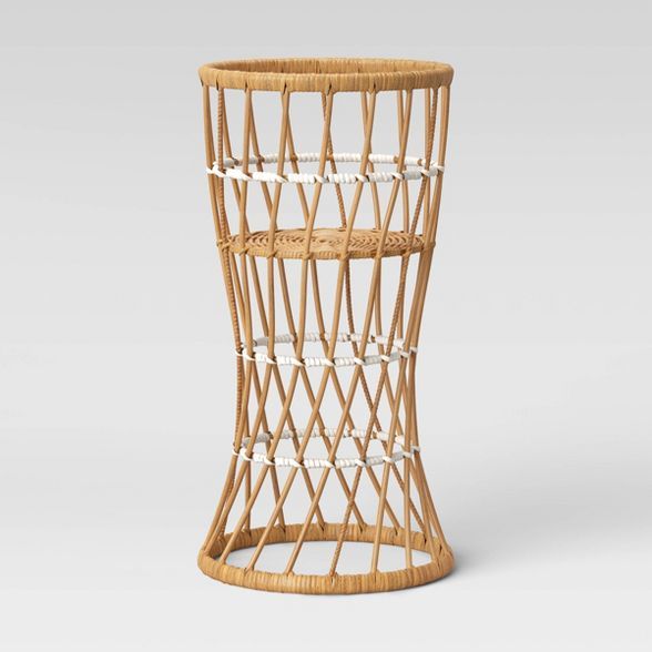 23" x 23" Rattan Planter Stand Natural - Opalhouse™ | Target