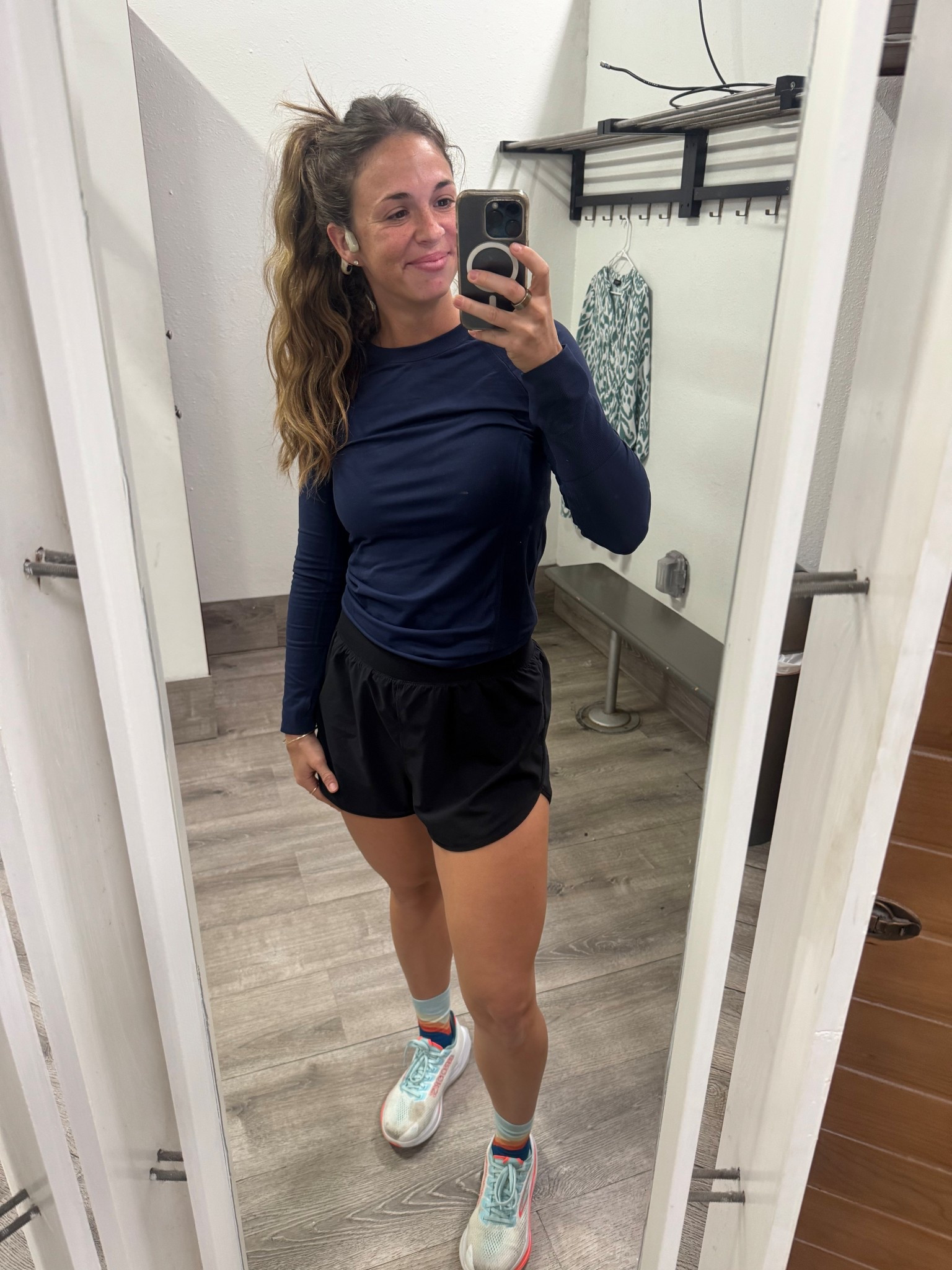 My all time favorite long sleeve workout shirt! So flattering and perfect for those cool mornings in STX! Also if you have a runner in your life get them a pair of Feetures socks, they will LOVE you! 

#LTKGiftGuide #LTKOver40 #LTKActive