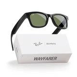 Ray-Ban Meta (Gen 1), Wayfarer, Shiny Black, Green Lenses | Smart AI Glasses | Walmart (US)