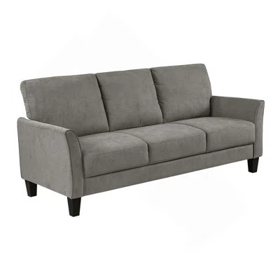 Modern Contemporary Sofa Set 2pc Upholstered Sofa Loveseat Plush Seat Comfort Durable Solid Wood Living Room Furniture | Wayfair North America
