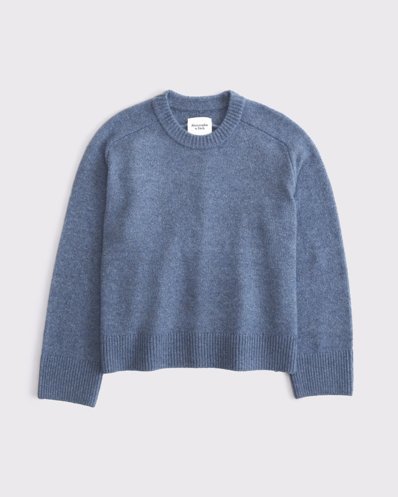 Women's The A&F Madeline Crew Sweater | Women's New Arrivals | Abercrombie.com | Abercrombie & Fitch (US)