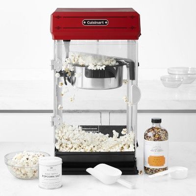 Cuisinart Popcorn Maker with Rainbow Popcorn and Seasoning Kit | Williams Sonoma | Williams-Sonoma