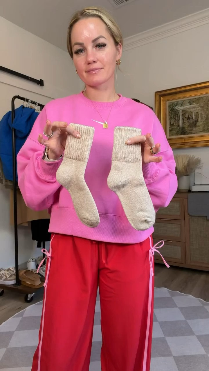 These thermal socks are keeping my feet so warm and cozy! The thick cushioning feels like walking on clouds, and they're perfect for boots or around the house. Love how soft they are and they don't slip down like other socks. Perfect for winter or anyone with cold feet. Already ordered more pairs because they're so comfortable!


#ThermalSocks #WarmSocks #CozyStyle #WinterEssentials #LTKSeasonal #ComfortSocks 

 #LTKselfcare