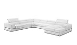 Limari Home Polo Sectional Sofa White | Amazon (US)