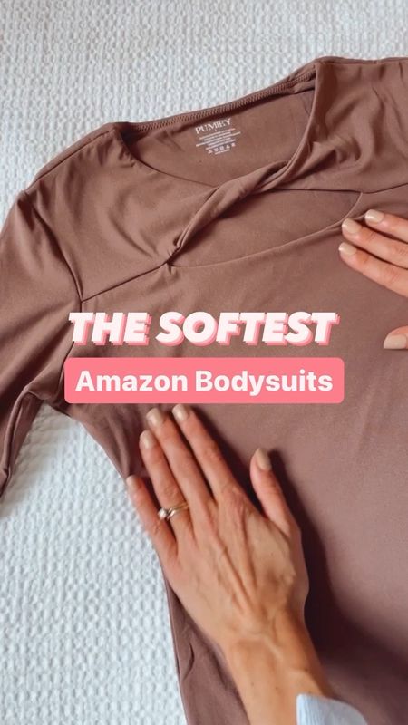 ✨These amazon bodysuits feel creamy soft! They have a gorgeous neckline and come in multiple colors. Wearing my true to size - small. Fits true to size. 

✨Don’t worry - I’ll link the perfect seamless undergarments for it too 

Fall outfits | fall fashion 

#LTKworkwear #LTKstyletip #LTKfindsunder50