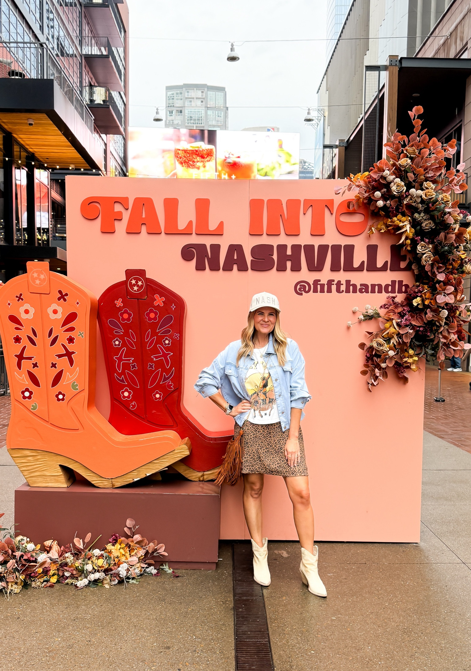 What I wore in Nashville today to go shopping, lunch and pick out a NASH hat from the Nash Collection. 

I’ve worn this slip skirt a ton this fall and has been such a great staple piece. Paired with a country graphic, Jean jacket and cowboy booties. Everything fits true to size. 

#LTKCyberWeek #LTKOver40 #LTKSeasonal