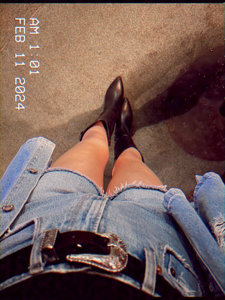 Western boots for cowgirl on a budget 🤠🖤 #walmartfashion 