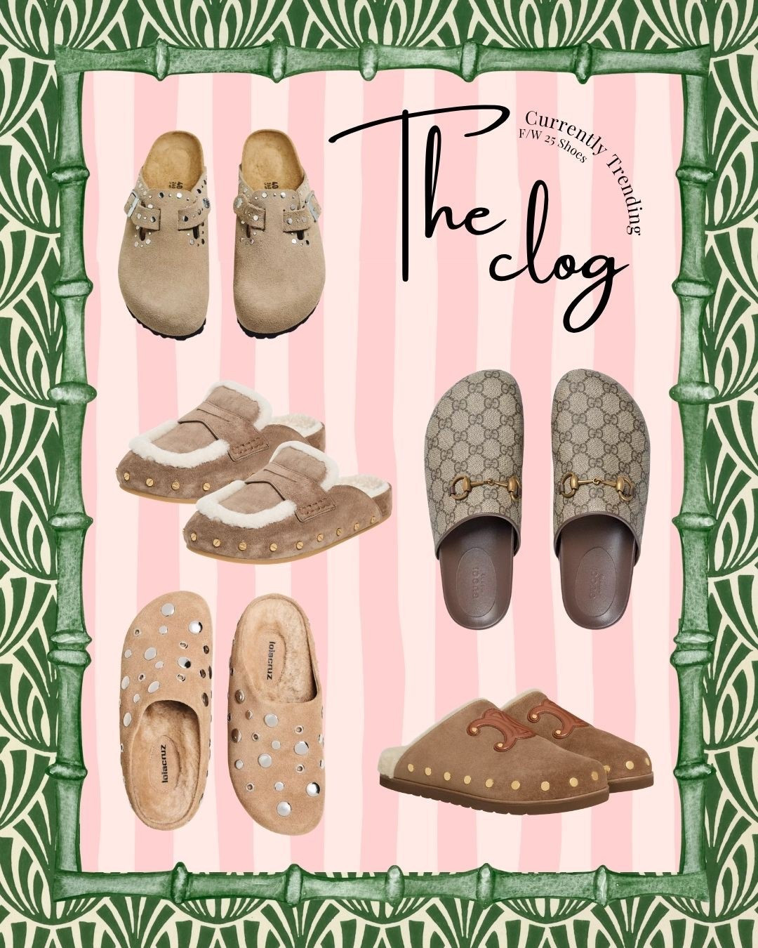 Clogs have made a comeback and only a couple of them make me consider jumping on the trend…  They will be everywhere this fall/winter! 

#LTKHoliday #LTKGiftGuide