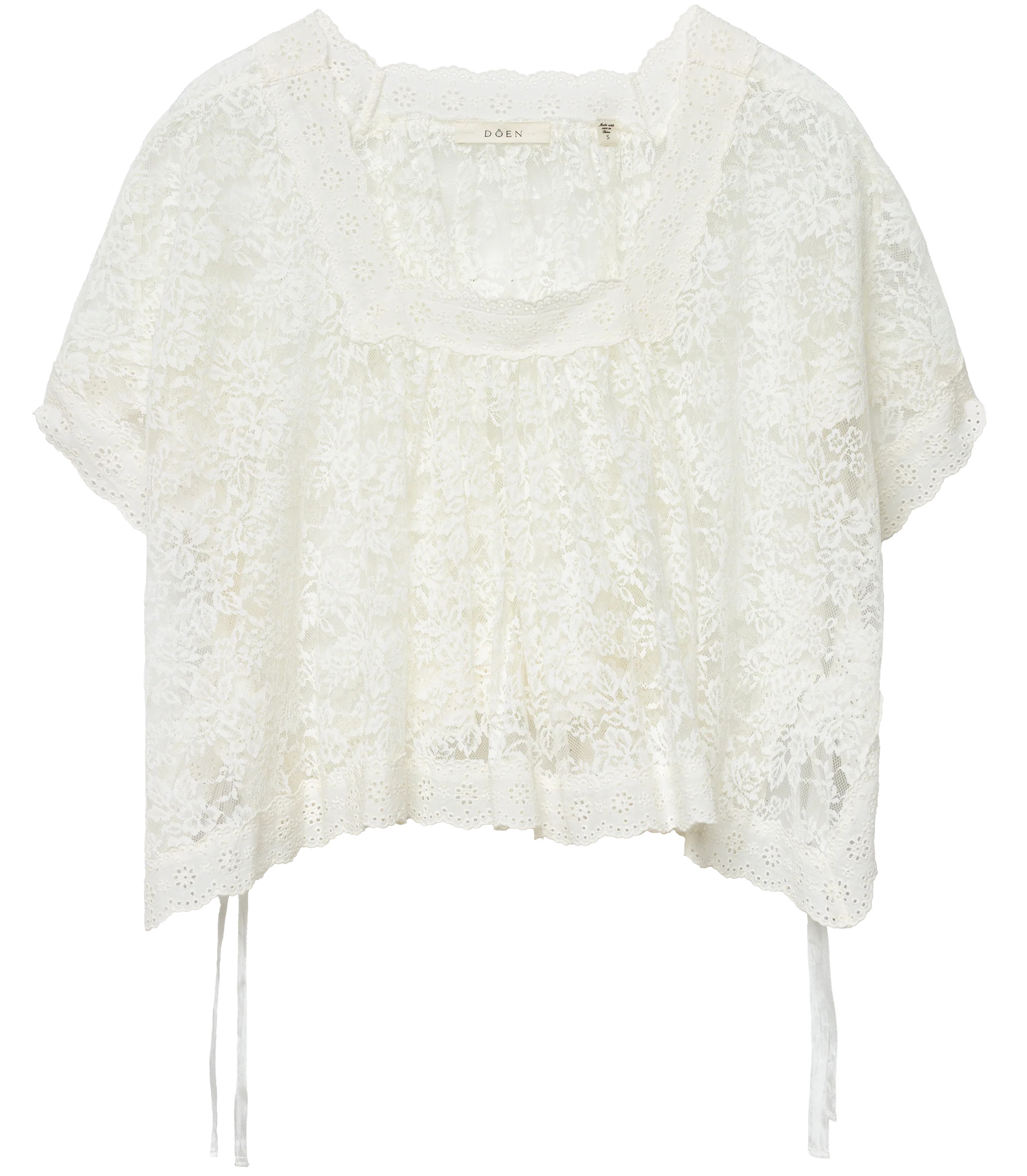 Vennette Top - Salt | DÔEN | DOEN