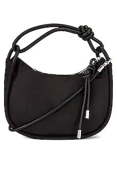 Ganni Knot Baguette Bag in Black from Revolve.com | Revolve Clothing (Global)