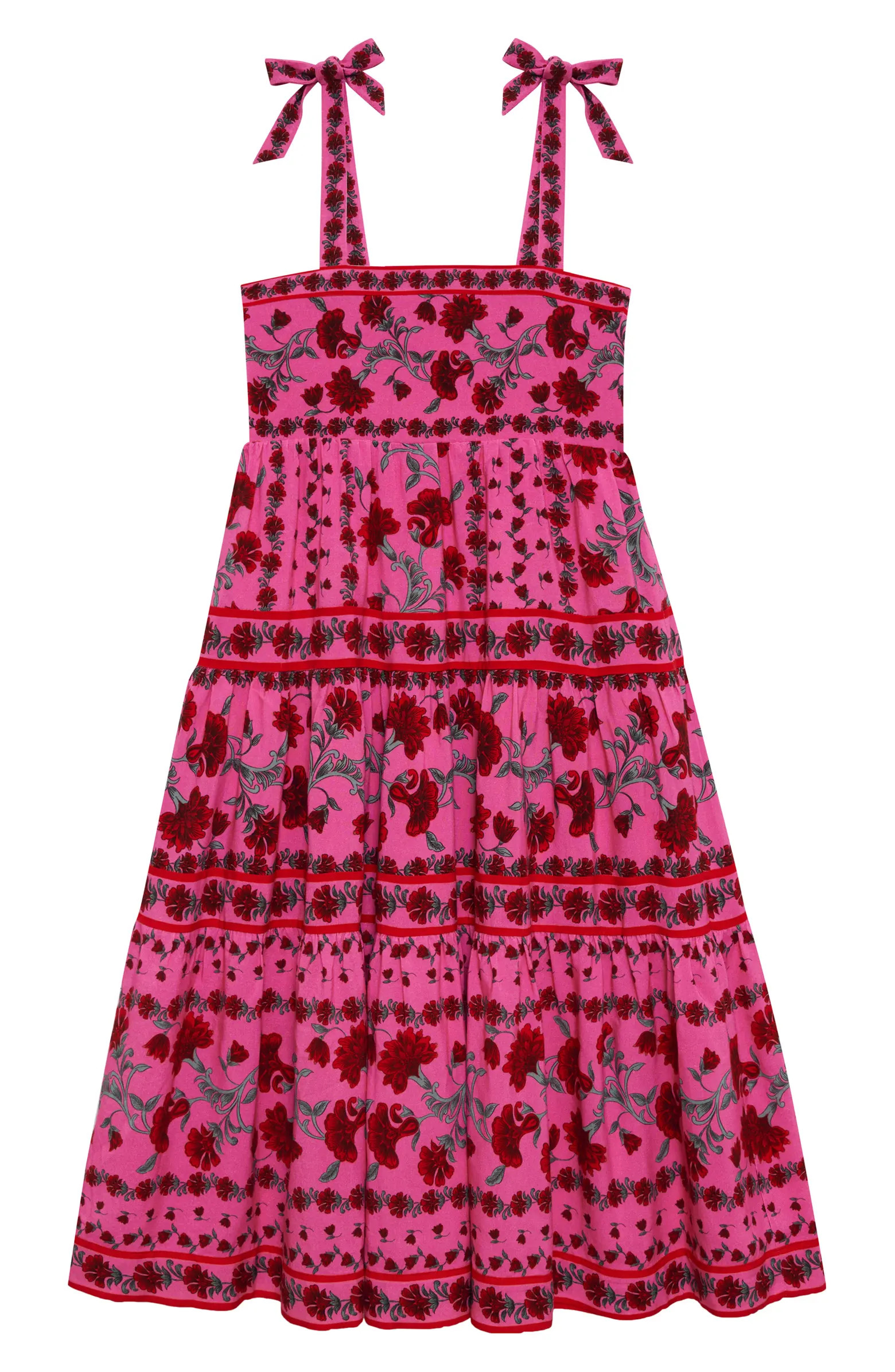 Kids' Floral Tiered Dress | Nordstrom