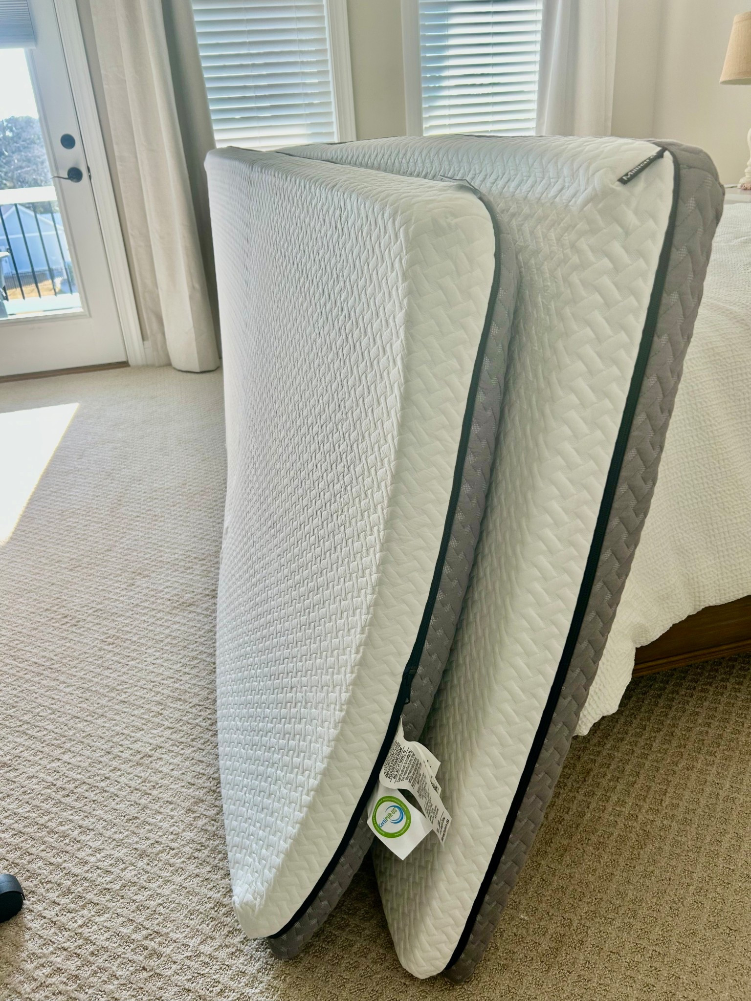 The best, budget friendly bunkbed mattress that is fiberglass free and CertiPUR-US certified. Bonus is the two pack and reversible sides for soft or firm support. 

#LTKFamily #LTKHome #LTKKids
