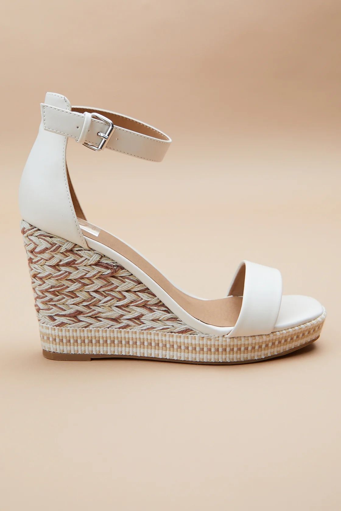 Hagar Woven Platform Wedges By Dolce Vita in Ivory | Altar'd State | Altar'd State