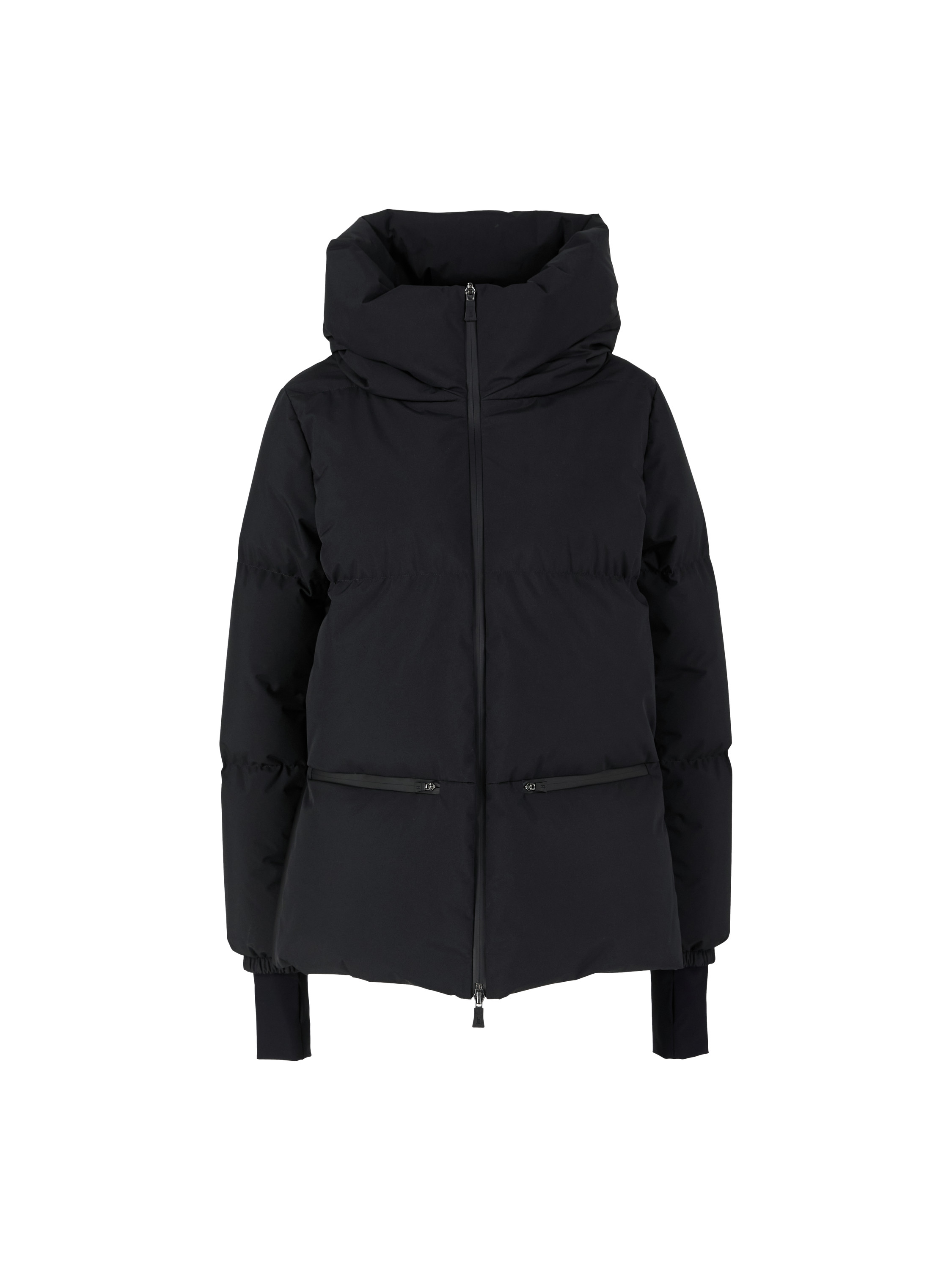 Daunenjacke 'Laminar A Shape' Schwarz | 40 | 2100007129105 | Unger-Fashion.com