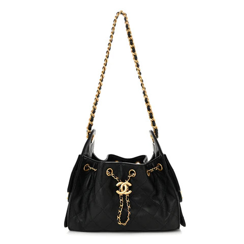 Caviar Quilted Mini Chanel 25 Handbag Black | FASHIONPHILE (US)